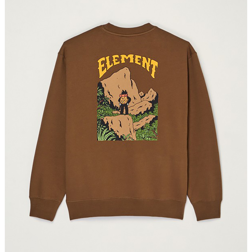 SUDADERA ELEMENT SUMMIT SEPIA | Mechanic