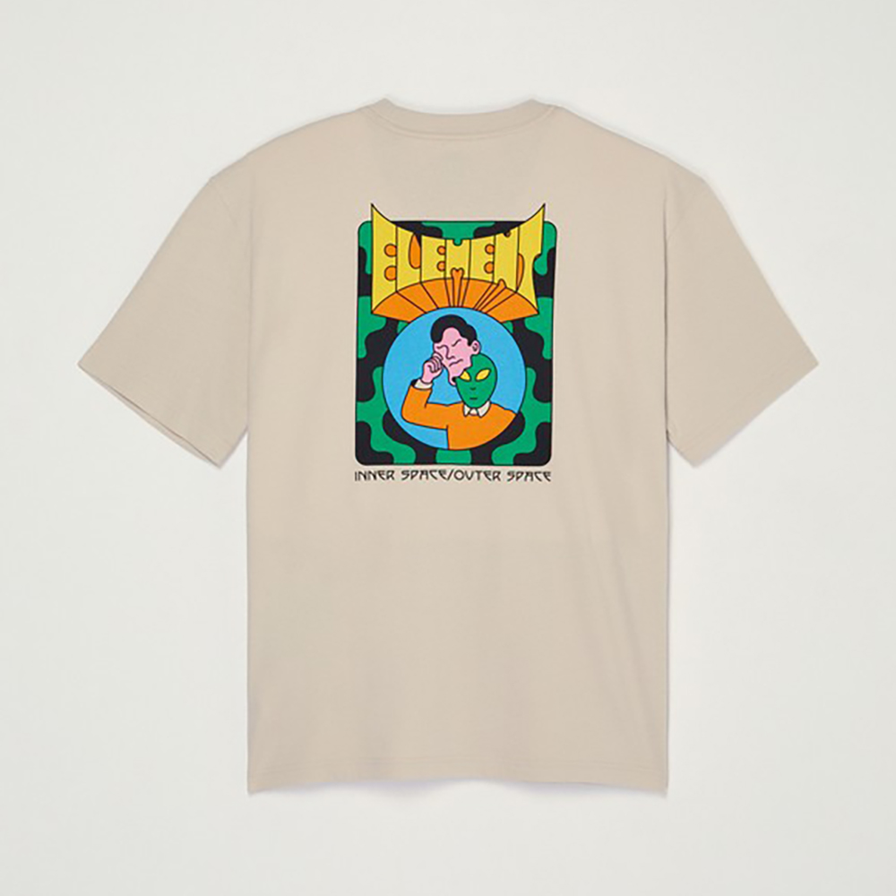 CAMISETA ELEMENT INNER SPACE OAT MILK | Mechanic