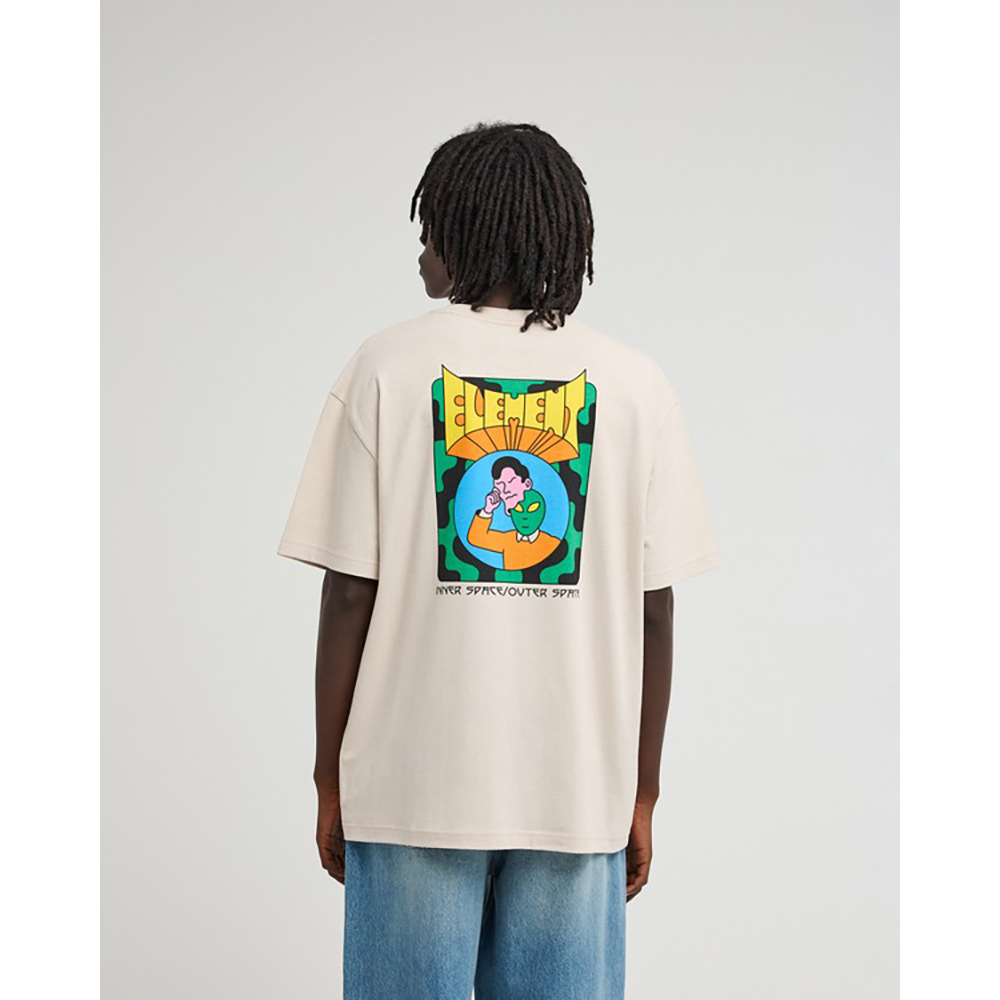 CAMISETA ELEMENT INNER SPACE OAT MILK | Mechanic