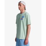 CAMISETA RVCA ANTONIA FIGUEIREDO BALANCE LAUREL GREEN. Mechanic Tienda de Ropa